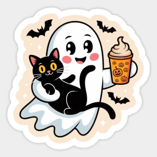 Halloween-Cat Sticker